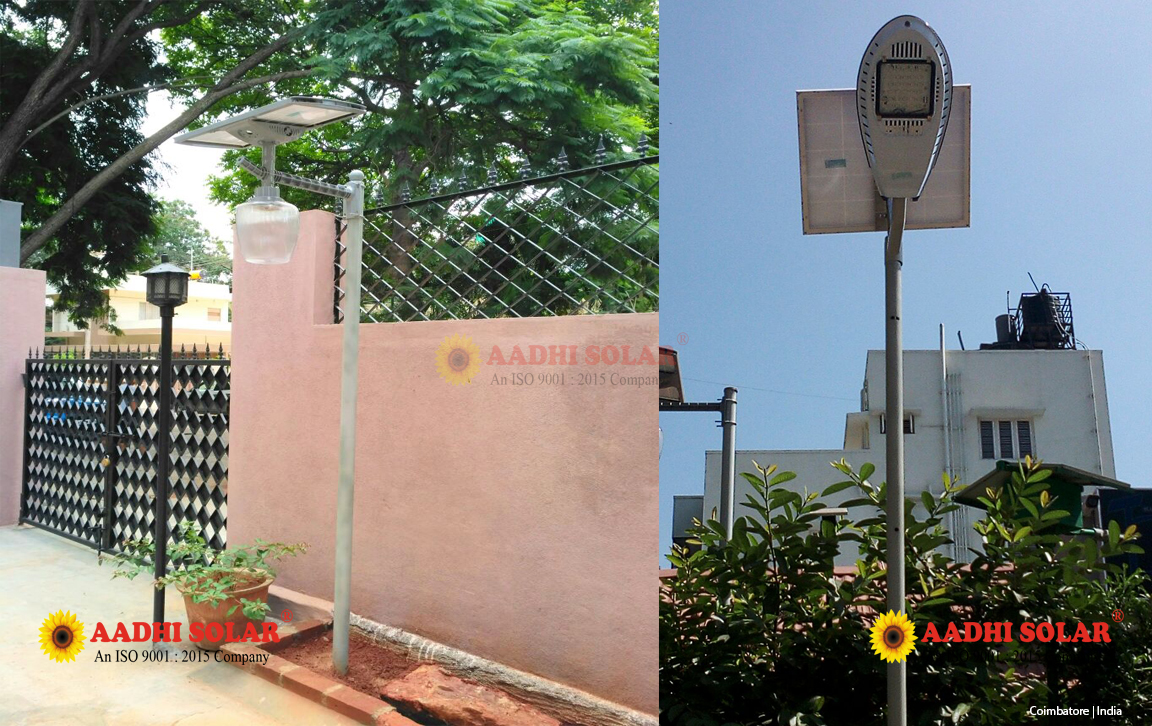 Aadhi Solar  Street Light manufacture in india | Coimbatore | Chennai